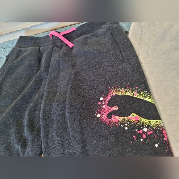 Puma Girl Sweatpants 14-16 Set of 2 - Picture 8 of 9